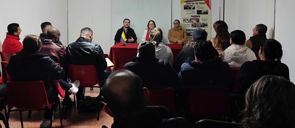 Consulado en Bilbao sostiene encuentro consular comunitario con las asociaciones de colombianos en La Rioja