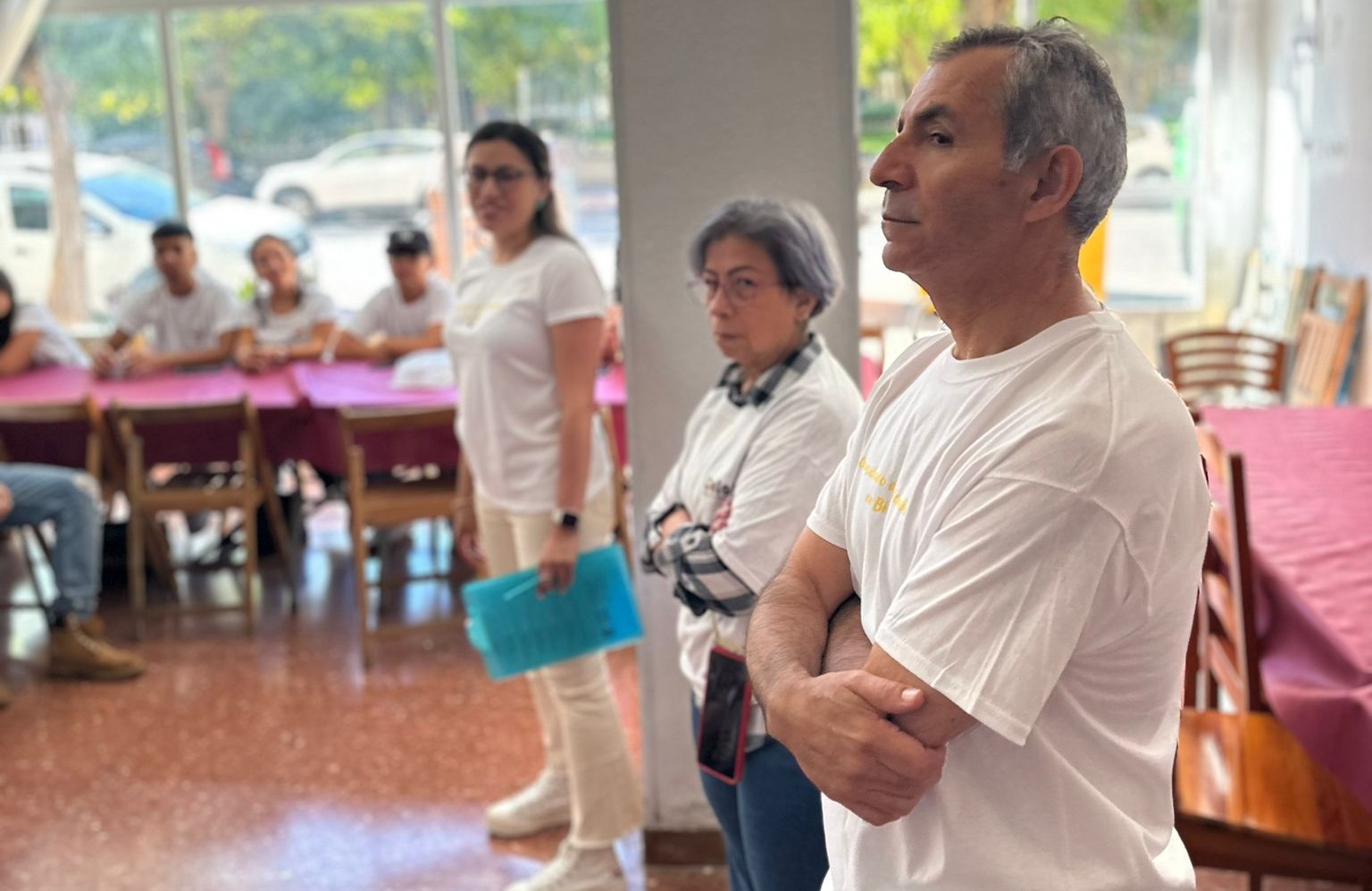 Primera sesión del proyecto "Encuentro Juvenil de Tradiciones Colombianas"