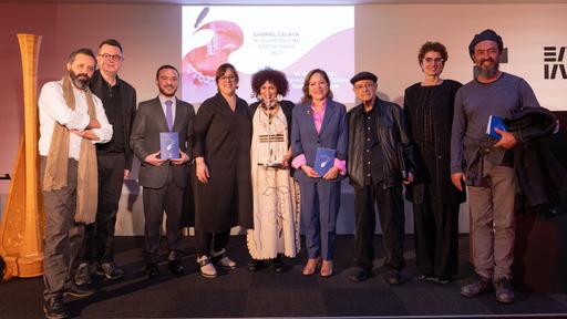 Consulado de Colombia en Bilbao acompañó a la poeta colombiana Luisa Villa a recibir el Premio de poesía Gabriel Celaya