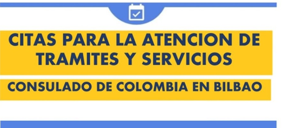 Instructivo para la solicitud de citas en el Consulado de Colombia en Bilbao