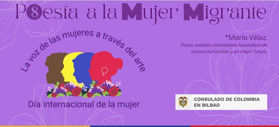 Consulado de Colombia en Bilbao se une a la celebración del Día Internacional de la Mujer 