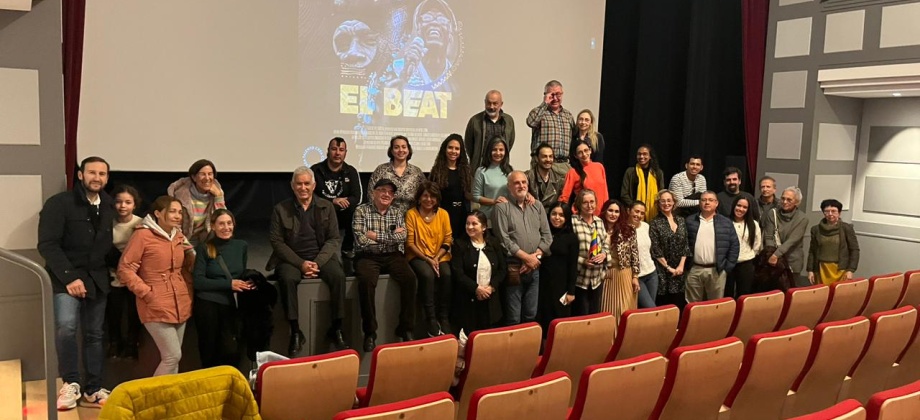 El Consulado de Colombia en Bilbao organizó la presentación del documental “EL BEAT”