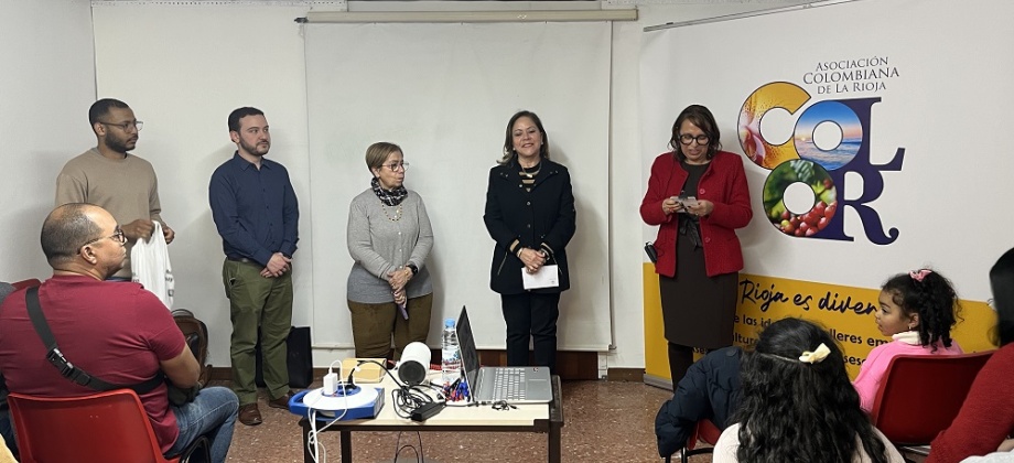 Consulado de Colombia en Bilbao realizó actividades para los connacionales en Logroño