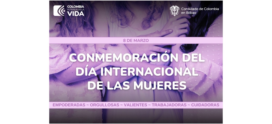El Consulado de Colombia en Bilbao se une a la campaña "Orgullosas" del Departamento de Igualdad, Justicia y Políticas Sociales del Gobierno Vasco