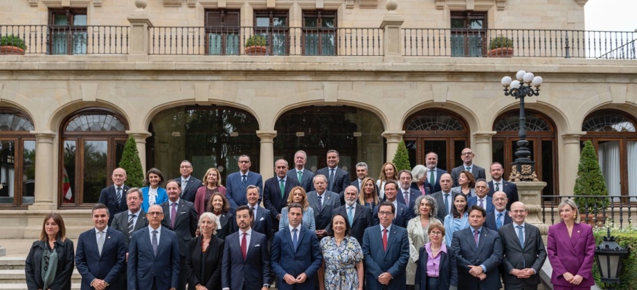 Cónsul de Colombia en Bilbao asistió a la recepción oficial organizada por el Gobierno Vasco al Cuerpo Consular