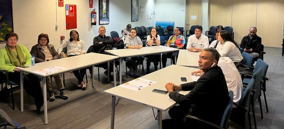 Consulado de Colombia en Bilbao explicó y socializó con connacionales el proceso piloto de la Mesa Nacional de la Sociedad Civil para las Migraciones