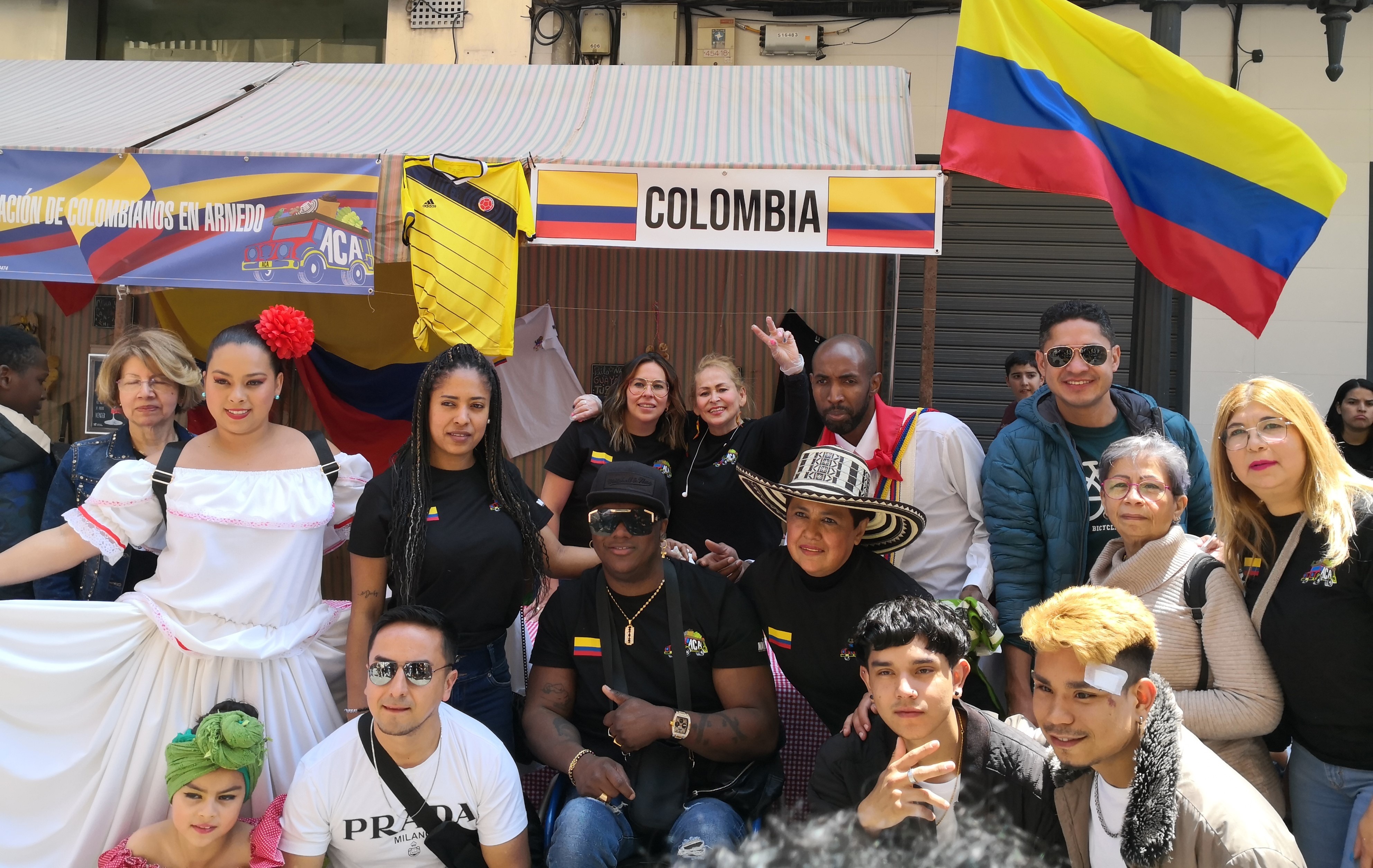 Consulado de Colombia en Bilbao participa en la II Feria Intercultural en Arnedo
