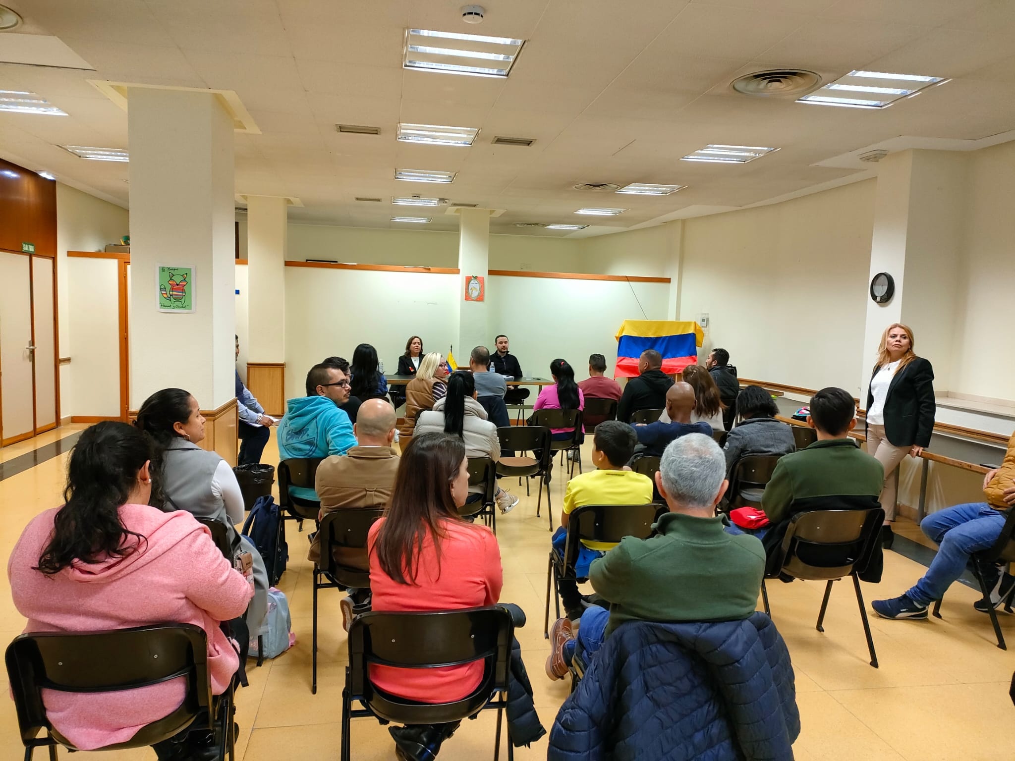 Consulado de Colombia en Bilbao realizó encuentro comunitario en el Principado de Asturias, en la ciudad de Oviedo