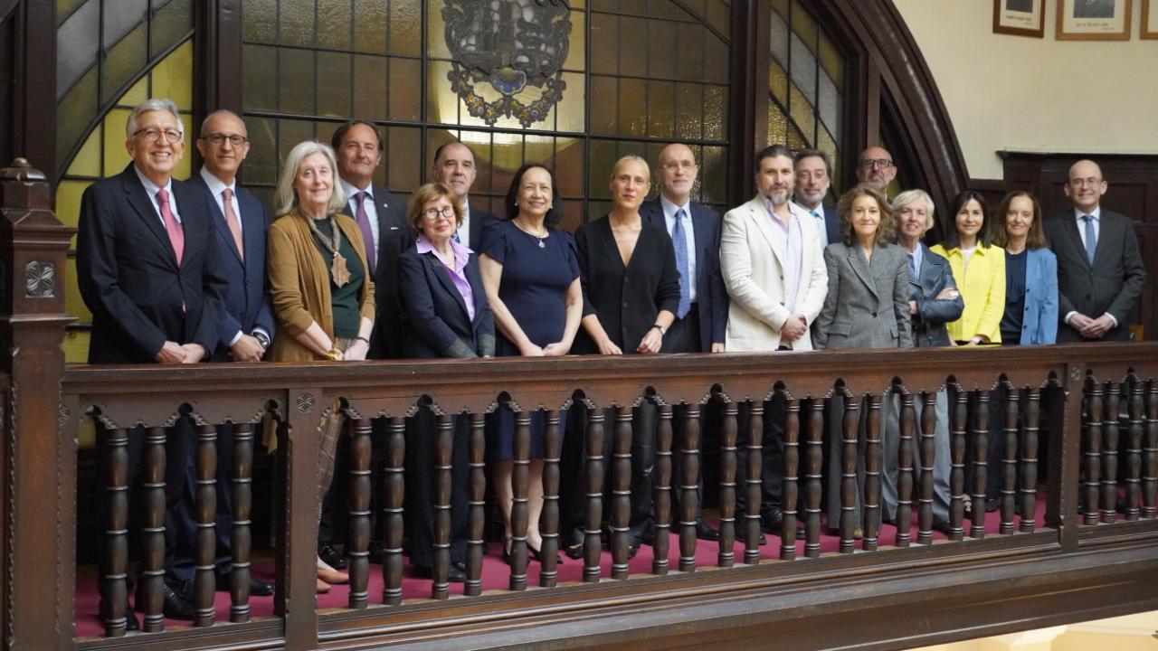 Acto de reconocimiento al Cónsul de Colombia en Bilbao 