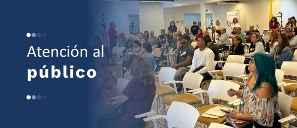 Atención al público