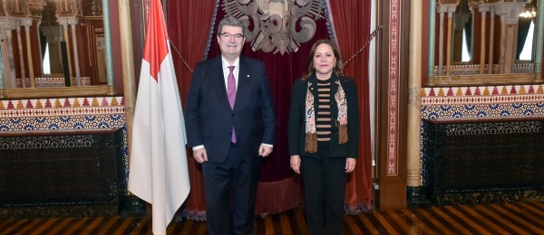 Nueva Cónsul General de Colombia y el alcalde de Bilbao se comprometen a seguir fortaleciendo la relación bilateral