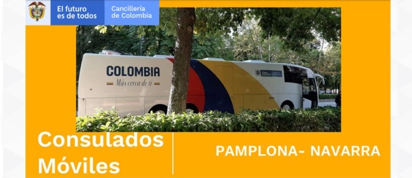 Consulado móvil en Pamplona -Navarra