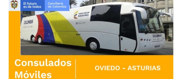 Jornada de Consulado Móvil a Oviedo se desarrollará del 18 al 21 de febrero 